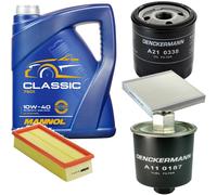 DENCKERMANN Controllo Set MANNOL Classic 10W-40 5L Per Rover 200 Cabriolet