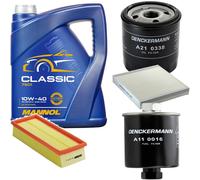DENCKERMANN Controllo Set MANNOL Classic 10W-40 5L Per Rover 200 Cabriolet
