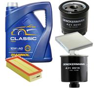 DENCKERMANN Controllo Set MANNOL Classic 10W-40 5L Per Rover 200 Schrägheck
