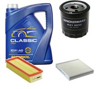 DENCKERMANN Controllo Set MANNOL Classic 10W-40 5L Per Rover 200 Schrägheck
