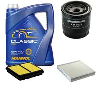 DENCKERMANN Controllo Set MANNOL Classic 10W-40 5L Per Rover 400 Hatchback