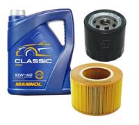 DENCKERMANN Controllo Set MANNOL Classic 10W-40 5L Per Saab 9-5 Kombi 2.0 T