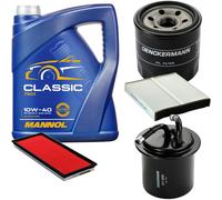 DENCKERMANN Controllo Set MANNOL Classic 10W-40 5L Per Subaru Forester 2.0
