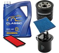 DENCKERMANN Controllo Set MANNOL Classic 10W-40 5L Per Subaru Legacy III