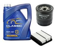 DENCKERMANN Controllo Set MANNOL Classic 10W-40 5L Per Suzuki Baleno Kombi