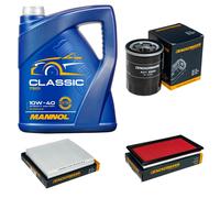 DENCKERMANN Controllo Set MANNOL Classic 10W-40 5L Per Suzuki Swift IV 1.6