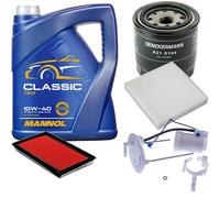 Denckermann Controllo Set mannol Classic 10W-40 5L per Suzuki SX4