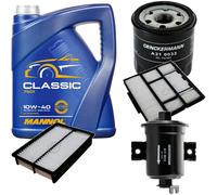 DENCKERMANN Controllo Set MANNOL Classic 10W-40 5L Per Toyota Corolla 1.6