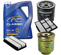 DENCKERMANN Controllo Set MANNOL Classic 10W-40 5L Per Toyota Corolla Station