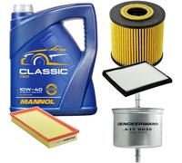 Denckermann Controllo Set mannol Classic 10W-40 5L per Volvo V40 Immobiliare