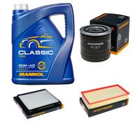 DENCKERMANN Controllo Set MANNOL Classic 10W-40 5L Per Volvo V40 Kombi 1.9