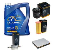 DENCKERMANN Controllo Set MANNOL Classic 10W-40 5L Per VW Lupo 1.4 FSI