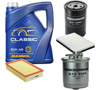 DENCKERMANN Controllo Set MANNOL Classic 10W-40 5L Per VW Passat Variant 1.9
