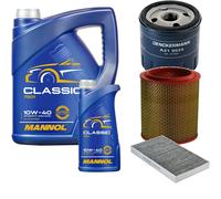 DENCKERMANN Controllo Set MANNOL Classic 10W-40 6L Per Alfa Romeo 156 2.0