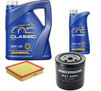 DENCKERMANN Controllo Set MANNOL Classic 10W-40 6L Per Audi A8 2.8