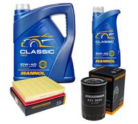 DENCKERMANN Controllo Set MANNOL Classic 10W-40 6L Per Audi A8 2.8