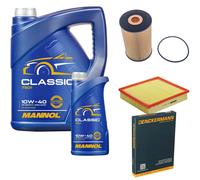 DENCKERMANN Controllo Set MANNOL Classic 10W-40 6L Per Audi A8 3.3 TDI