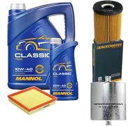 DENCKERMANN Controllo Set MANNOL Classic 10W-40 6L Per BMW 3er Compact 316i