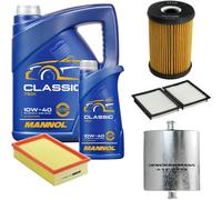 DENCKERMANN Controllo Set MANNOL Classic 10W-40 6L Per BMW 3er Compact 316i
