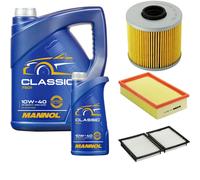 DENCKERMANN Controllo Set MANNOL Classic 10W-40 6L Per BMW 3er Compact 316i