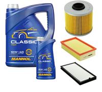 DENCKERMANN Controllo Set MANNOL Classic 10W-40 6L Per BMW 5 Serie 518i
