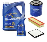 DENCKERMANN Controllo Set MANNOL Classic 10W-40 6L Per Citroën Berlingo 1.4i