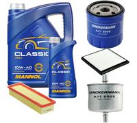 DENCKERMANN Controllo Set MANNOL Classic 10W-40 6L Per Citroën Berlingo 1.4i
