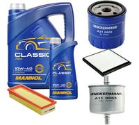 DENCKERMANN Controllo Set MANNOL Classic 10W-40 6L Per Citroën Berlingo 1.8I