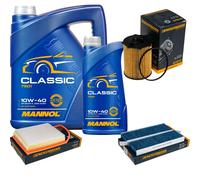 DENCKERMANN Controllo Set MANNOL Classic 10W-40 6L Per Citroën Berlingo