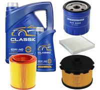 DENCKERMANN Controllo Set MANNOL Classic 10W-40 6L Per Citroën Berlingo