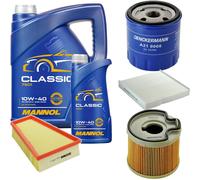 DENCKERMANN Controllo Set MANNOL Classic 10W-40 6L Per Citroën Berlingo