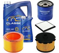 DENCKERMANN Controllo Set MANNOL Classic 10W-40 6L Per Citroën Berlingo