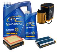 DENCKERMANN Controllo Set MANNOL Classic 10W-40 6L Per Citroën Berlingo