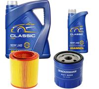 DENCKERMANN Controllo Set MANNOL Classic 10W-40 6L Per Citroën Berlingo