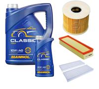 DENCKERMANN Controllo Set MANNOL Classic 10W-40 6L Per Citroën C-Elysee