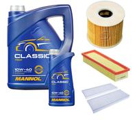 DENCKERMANN Controllo Set MANNOL Classic 10W-40 6L Per Citroën C-Elysee