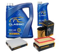 DENCKERMANN Controllo Set MANNOL Classic 10W-40 6L Per Citroën C5 III Break