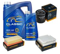 DENCKERMANN Controllo Set MANNOL Classic 10W-40 6L Per Citroën DS3 DS