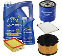 DENCKERMANN Controllo Set MANNOL Classic 10W-40 6L Per Citroën Xsara 1.9 D