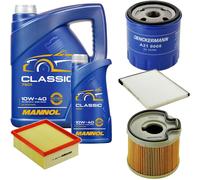 DENCKERMANN Controllo Set MANNOL Classic 10W-40 6L Per Citroën Xsara Break