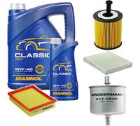 DENCKERMANN Controllo Set MANNOL Classic 10W-40 6L Per Citroën Xsara Picasso
