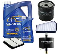 DENCKERMANN Controllo Set MANNOL Classic 10W-40 6L Per Daewoo Lanos 1.5 1.3