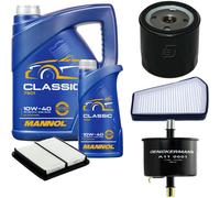 DENCKERMANN Controllo Set MANNOL Classic 10W-40 6L Per Daewoo Lanos 1.5 1.3