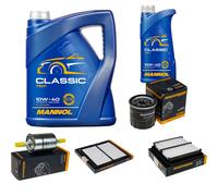 DENCKERMANN Controllo Set MANNOL Classic 10W-40 6L Per Daewoo Matiz 0.8