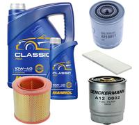 DENCKERMANN Controllo Set MANNOL Classic 10W-40 6L Per Fiat Ducato Kasten