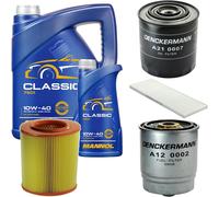 DENCKERMANN Controllo Set MANNOL Classic 10W-40 6L Per Fiat Ducato Kasten