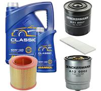 DENCKERMANN Controllo Set MANNOL Classic 10W-40 6L Per Fiat Ducato Kasten