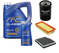 DENCKERMANN Controllo Set MANNOL Classic 10W-40 6L Per Fiat Punto Van 1.2 60