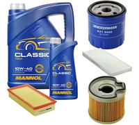 DENCKERMANN Controllo Set MANNOL Classic 10W-40 6L Per Fiat Scudo Kasten 2.0