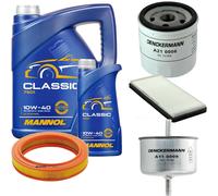 DENCKERMANN Controllo Set MANNOL Classic 10W-40 6L Per Ford Fiesta III 1.1
